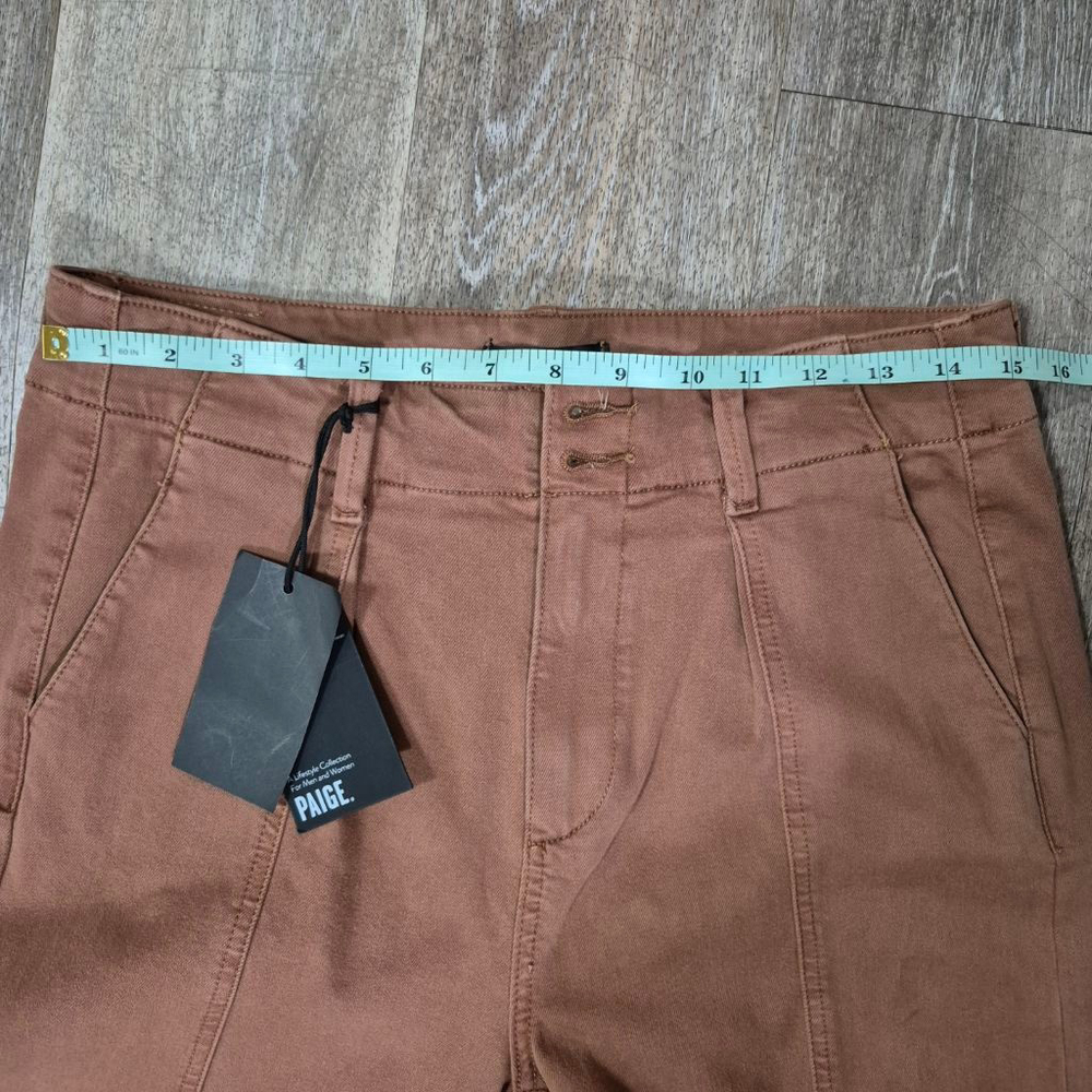 BROOKLYN DOUBLE BUTTON WAISTBAND JEANS - VINTAGE MOCHA BISQUE sz 29 - Picture 11 of 12